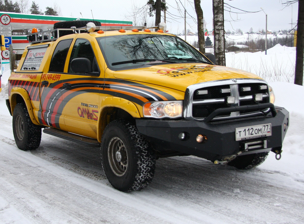 эвакуатор повышенной проходимости на базе DODGE RAM 2500 эвакуатор повышенной проходимости на базе DODGE RAM 2500